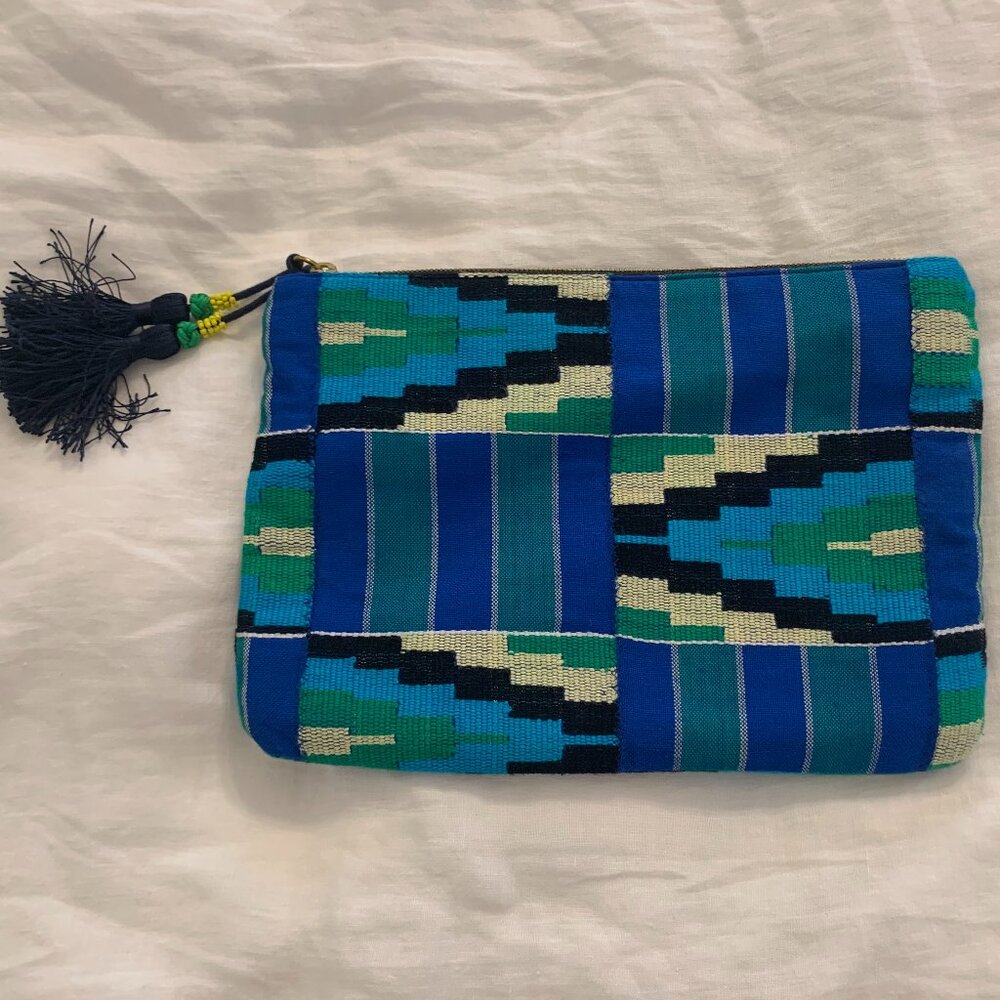 J. Crew patterned clutch